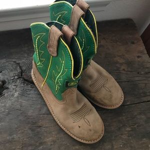 John Deere boots - 2 1/2 M